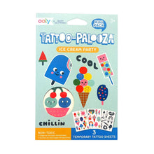 Load image into Gallery viewer, RTS / Temporary Tattoo, Ice Cream Party