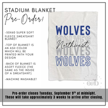Load image into Gallery viewer, RTS | Northwest Stadium Blanket