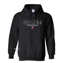 Load image into Gallery viewer, RTS / Minimal Comets Football, youth hoodie
