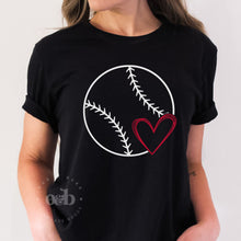 Load image into Gallery viewer, RTS / Simple Baseball + Heart