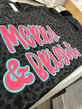 Load image into Gallery viewer, RTS / Merry & Bright, black leopard