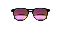Load image into Gallery viewer, RTS / *Big Kids* Black Classic Sunglasses (8-11 Years): Mirror Pink
