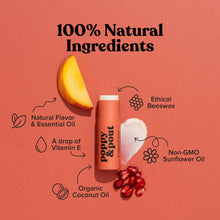Load image into Gallery viewer, RTS / Pomegranate Peach Lip Balm
