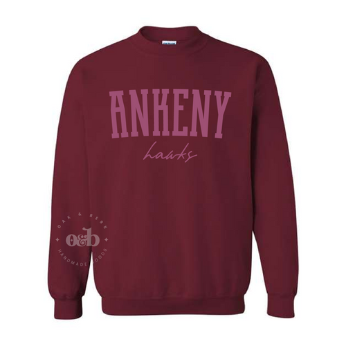 PRE-ORDER / Ankeny Hawks PUFF, youth + adult