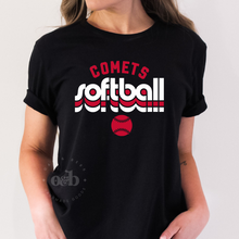 Load image into Gallery viewer, MTO / Retro Comet Softball, tees+tanks