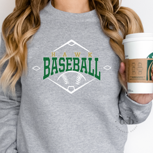 Load image into Gallery viewer, MTO / Hawk Baseball Diamond, sweatshirts