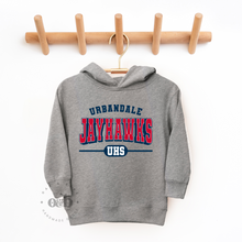 Load image into Gallery viewer, MTO / Varsity Urbandale Jayhawks, youth