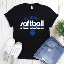 Load image into Gallery viewer, MTO / Retro Bluejay Softball, tees+tanks