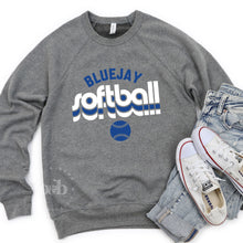 Load image into Gallery viewer, MTO / Retro Bluejay Softball, sweatshirts