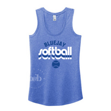 Load image into Gallery viewer, MTO / Retro Bluejay Softball, tees+tanks