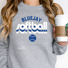 Load image into Gallery viewer, MTO / Retro Bluejay Softball, sweatshirts