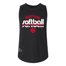 Load image into Gallery viewer, MTO / Retro Mustang Softball, tees+tanks