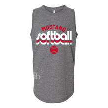 Load image into Gallery viewer, MTO / Retro Mustang Softball, tees+tanks