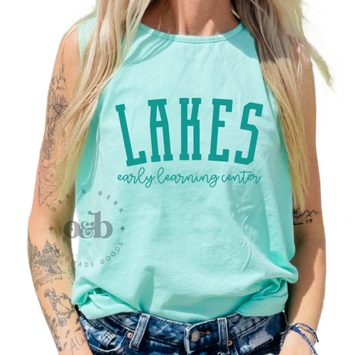 MTO / Lakes color on color, tee+tank