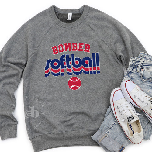 MTO / Retro Bomber Softball, sweatshirts