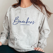 Load image into Gallery viewer, MTO / Bombers Script, crewneck+tee