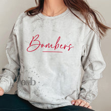 Load image into Gallery viewer, MTO / Bombers Script, crewneck+tee
