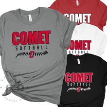 Load image into Gallery viewer, RTS / Comet Softball Laces, tee