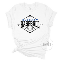 Load image into Gallery viewer, MTO / Bluejay Baseball Diamond, tees+tanks