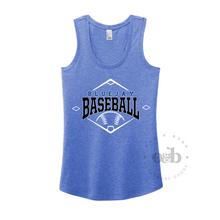 Load image into Gallery viewer, MTO / Bluejay Baseball Diamond, tees+tanks
