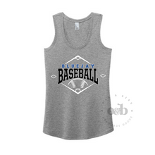 Load image into Gallery viewer, MTO / Bluejay Baseball Diamond, tees+tanks