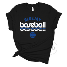 Load image into Gallery viewer, MTO / Retro Bluejay Baseball, tees+tanks