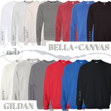 Load image into Gallery viewer, MTO / Roadrunners Football, bella+canvas sweatshirts