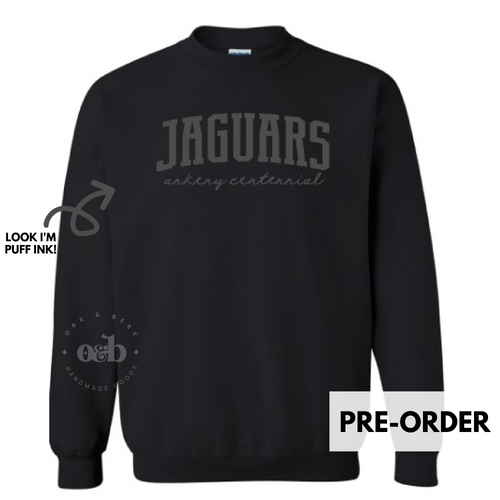 PRE-ORDER / Ankeny Centennial Jaguars PUFF, youth + adult