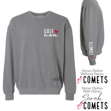 Load image into Gallery viewer, PRE-ORDER / Comet Golf Mom, crewneck + tee
