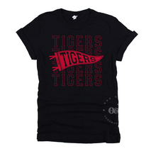 Load image into Gallery viewer, MTO / Tigers Stacked Pennant, youth+adult