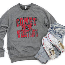 Load image into Gallery viewer, MTO / Comet Wrestling Distressed, bella+canvas & gildan
