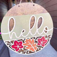 Load image into Gallery viewer, MTO / Hello Leaves Round