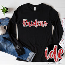 Load image into Gallery viewer, MTO / Faux Sequin Raiders, adult