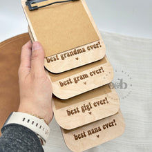 Load image into Gallery viewer, MTO / Photo Clipboard, Grandmother Options