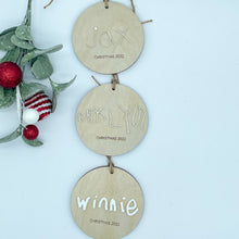 Load image into Gallery viewer, MTO / Custom Handwriting Ornaments