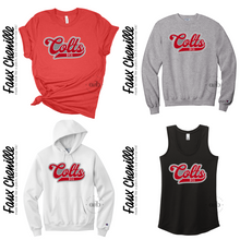 Load image into Gallery viewer, MTO / Colts Faux Chenille Patch, DCG {adult}