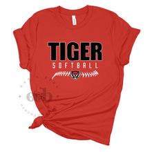 Load image into Gallery viewer, MTO / ADM Tiger Softball Laces, tees+tanks