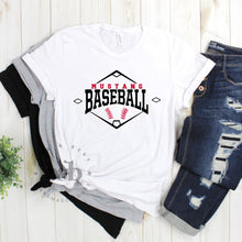 Load image into Gallery viewer, MTO / Mustang Baseball Diamond, tees+tanks