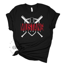 Load image into Gallery viewer, MTO / Mustang Baseball Bats, adult tee+tank