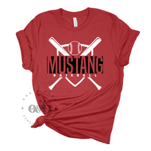 Load image into Gallery viewer, MTO / Mustang Baseball Bats, adult tee+tank