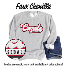 Load image into Gallery viewer, MTO / Comets Faux Chenille Patch, wrestling {adult}