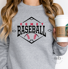 Load image into Gallery viewer, MTO / Comet Baseball Diamond, sweatshirts