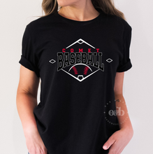 Load image into Gallery viewer, RTS / Comet Baseball Diamond, tee+tanks