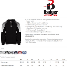 Load image into Gallery viewer, MTO / North Polk United, badger hoodie youth+adult