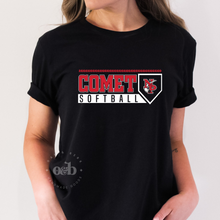 Load image into Gallery viewer, RTS / Comet Softball Plate + Laces, adult
