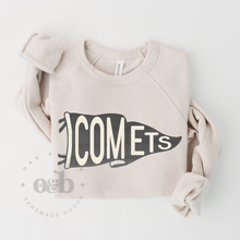 Load image into Gallery viewer, RTS / Retro Flag Mascot Sweatshirt, comets