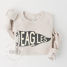 Load image into Gallery viewer, MTO / Retro Flag Mascot Sweatshirt, eagles