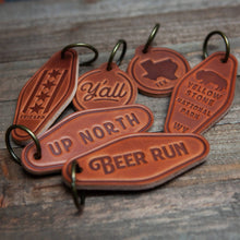 Load image into Gallery viewer, RTS / Drive It Like You Stole It Leather Keychain Motel Style