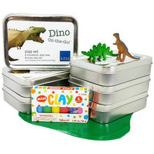 Load image into Gallery viewer, RTS / Dino On-the-Go Easter Gift Clay Travel Game
