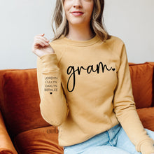 Load image into Gallery viewer, MTO / Mama + Gram + Grandma SWEATSHIRT